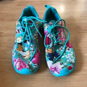 FLORAL NIKES